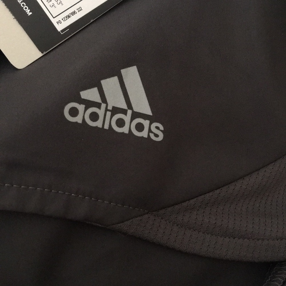 NWT Ladies ADIDAS Running Shorts Grey & Pink XS - Picture 4 of 6